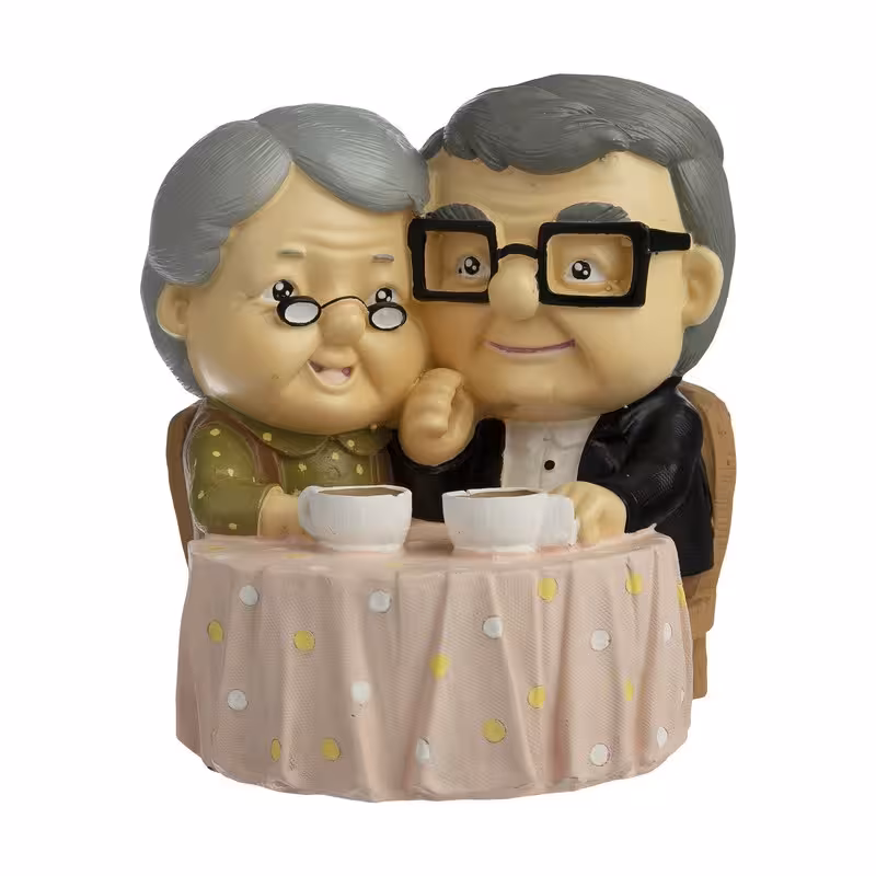 مجسمه پیرزن و پیرمرد طرح آپ کد 3