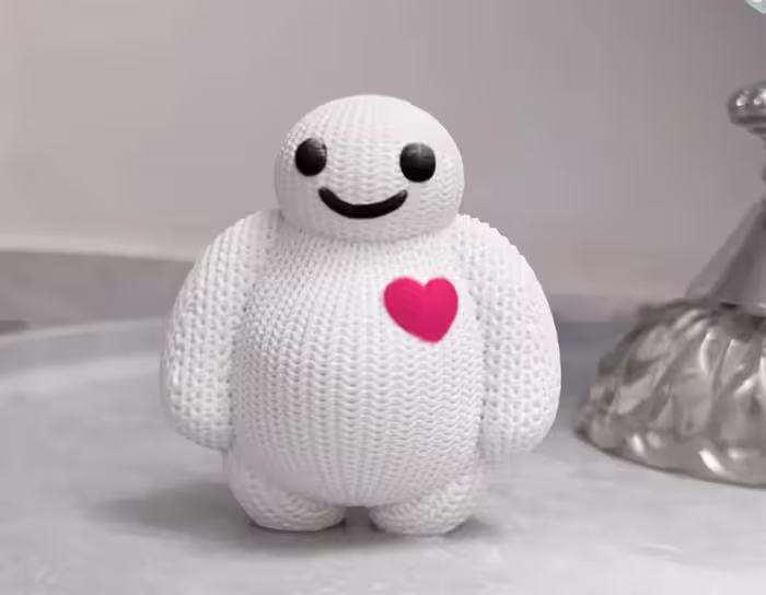 فیگور بایمکس (Baymax) طرح بافت
