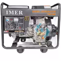 موتور برق دیزل استارتی 7کیلو وات ایمر مدل 7GF_ME ا IMER