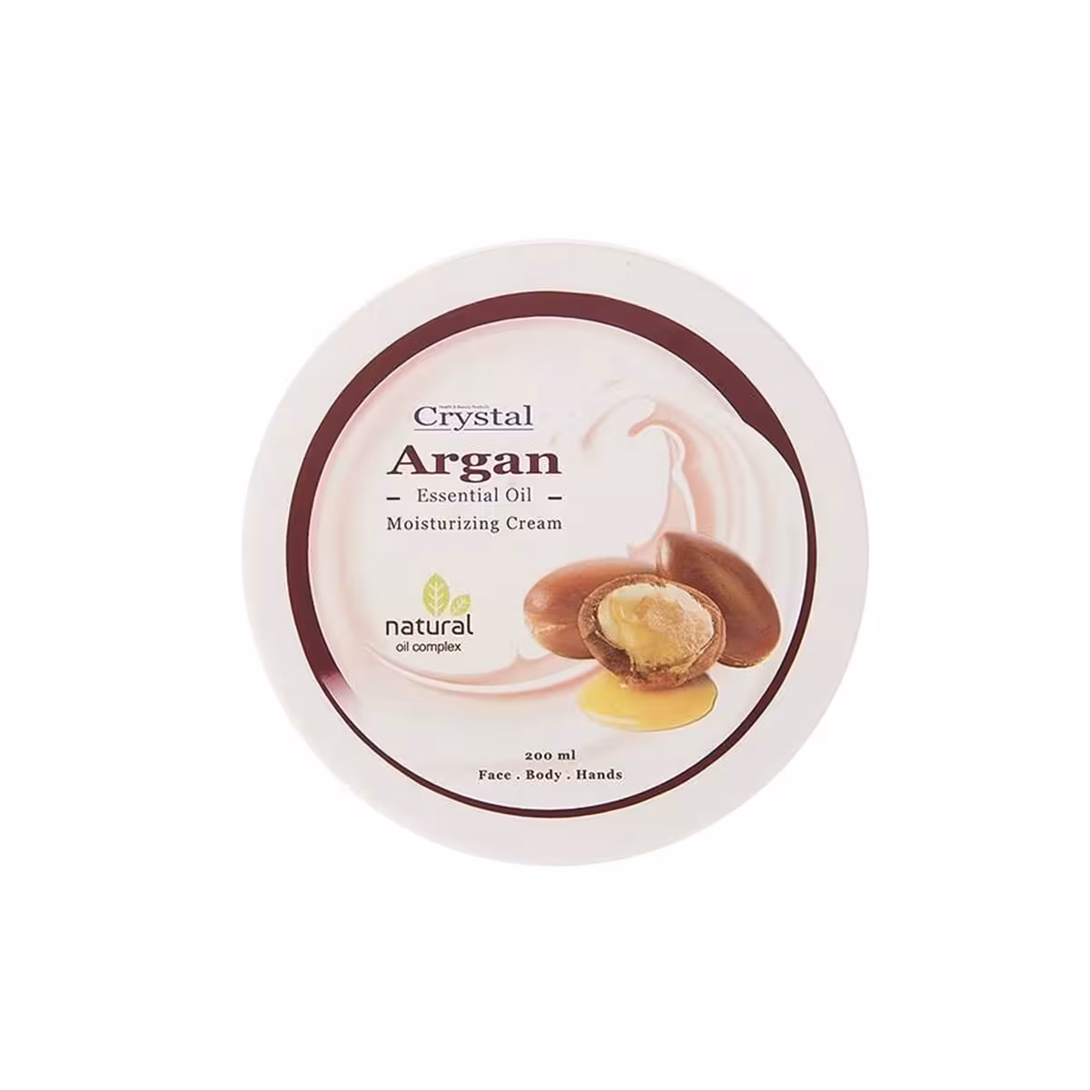 کرم مرطوب کننده مدلArganحجم 200 میلی لیتر کریستال -Crystal