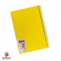 دفتر خط دار 80 برگ زرد نویس (Nevis)