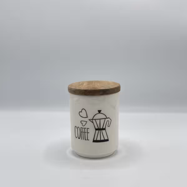 بانکه تکست سرامیکی درب چوب کافی