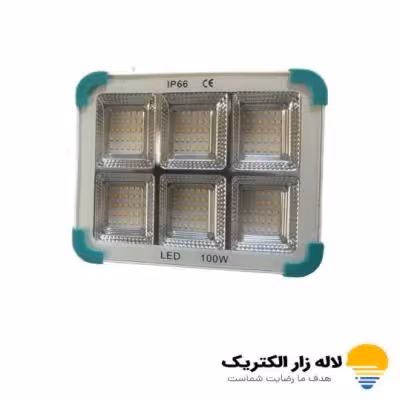 خرید پرژکتور خورشیدی یا سولار 100 وات | بدون نیاز به برق