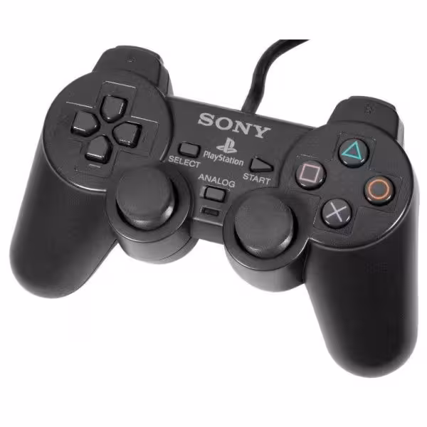 دسته بازی پلی‌استیشن 2 (IC دار-سیم  ابریشمی)