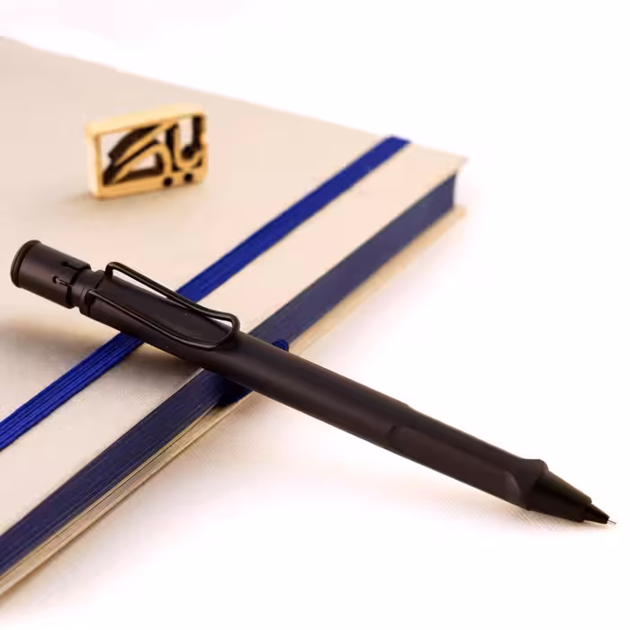 اتود لامی سافاری استیل بلک LAMY SAFARI MP Steel black 1E2