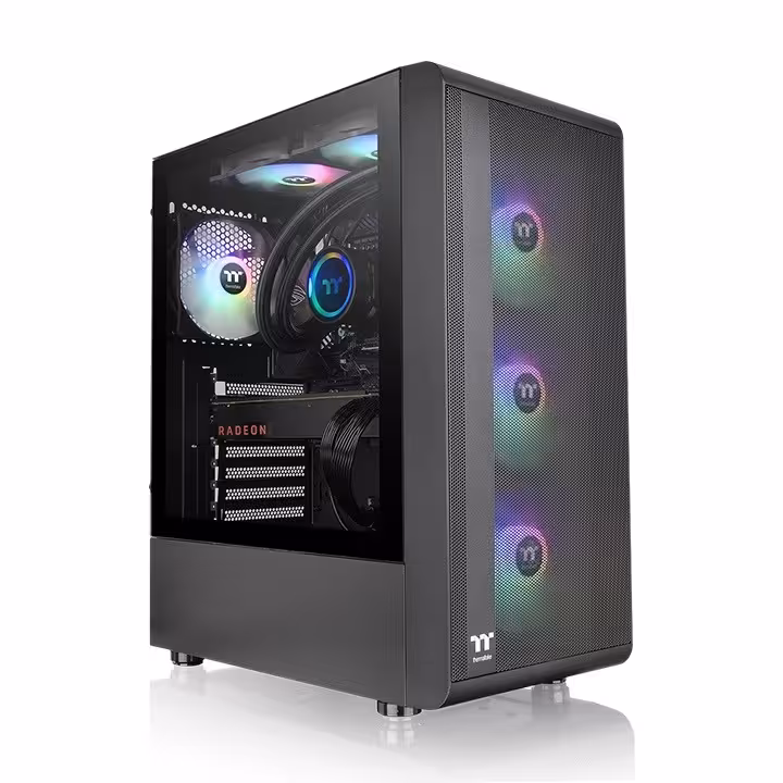 خرید کیس ترمالتیک Thermaltake S200 TG ARGB Mid Tower Chassis با بهترین قیمت