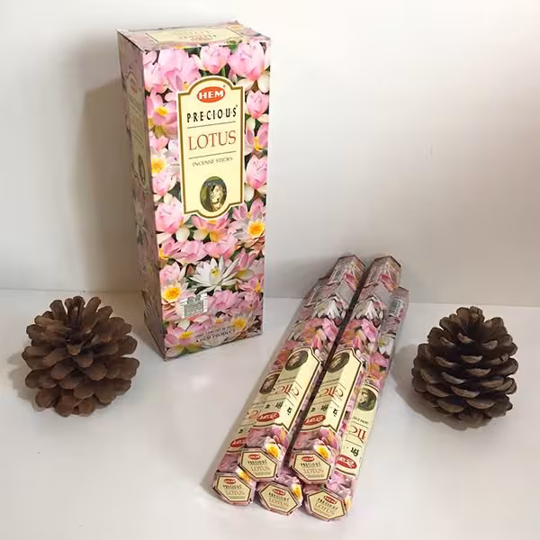 عود شاخه ای نیلوفرآبی هم HEM Lotus Incense Sticks