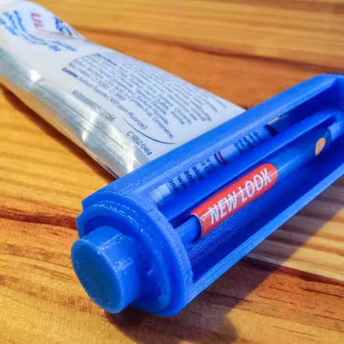 مدل سه بعدی اسکوییزر خمیر دندان (slt)