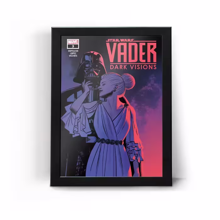 تابلو قاب جنگ ستارگان دارث ویدر 2 Darth Vader