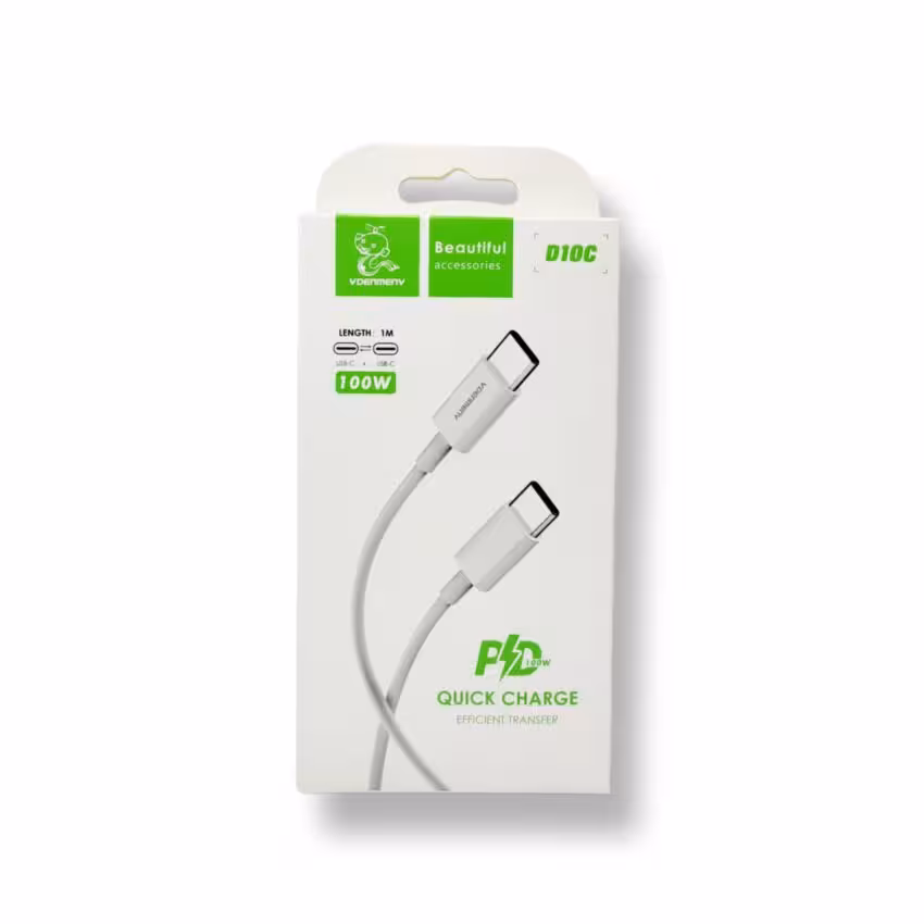 کابل دوسر تایپ‌سی DENMEN مدل D10C