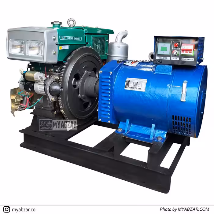 دیزل ژنراتور 30 کاوا (24 کیلو وات) با موتور LUX 35HP