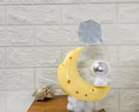 چراغ مطالعه فضانورد و ماه-زرد