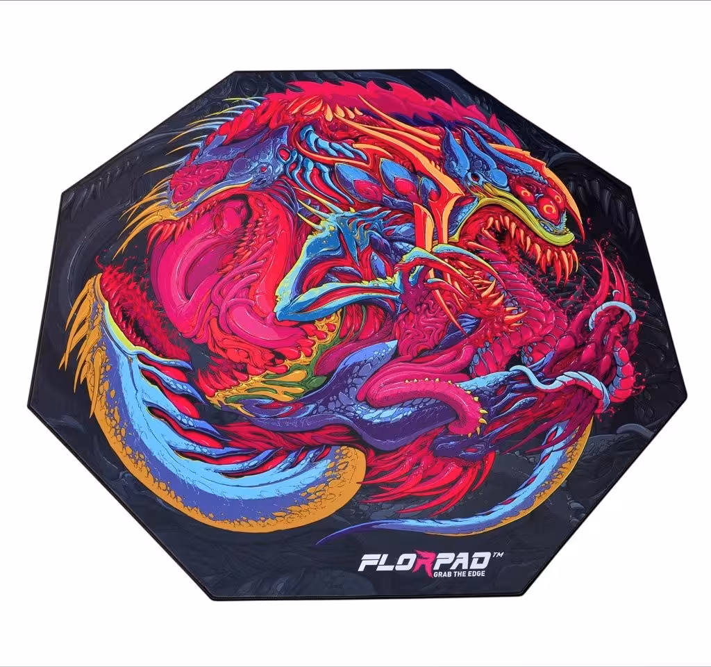 خرید پد صندلی گیمینگ florpad طرح HYPER BEAST