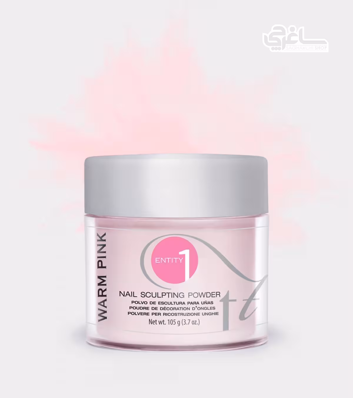 پودر کاشت ناخن هلویی تیره انتیتی ENTITY Warm Pink