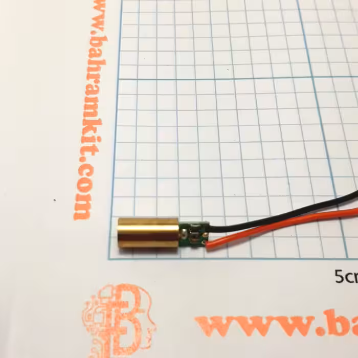 لیزر کوچک قرمز نقطه ای 5MW