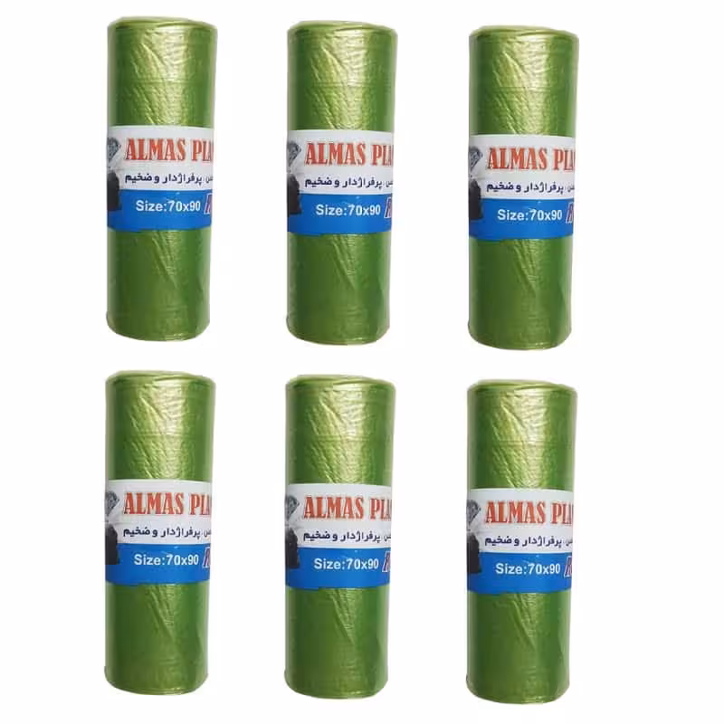 کیسه زباله 140 گرمی پرفراژ دار 6 عددی OHKZ-001