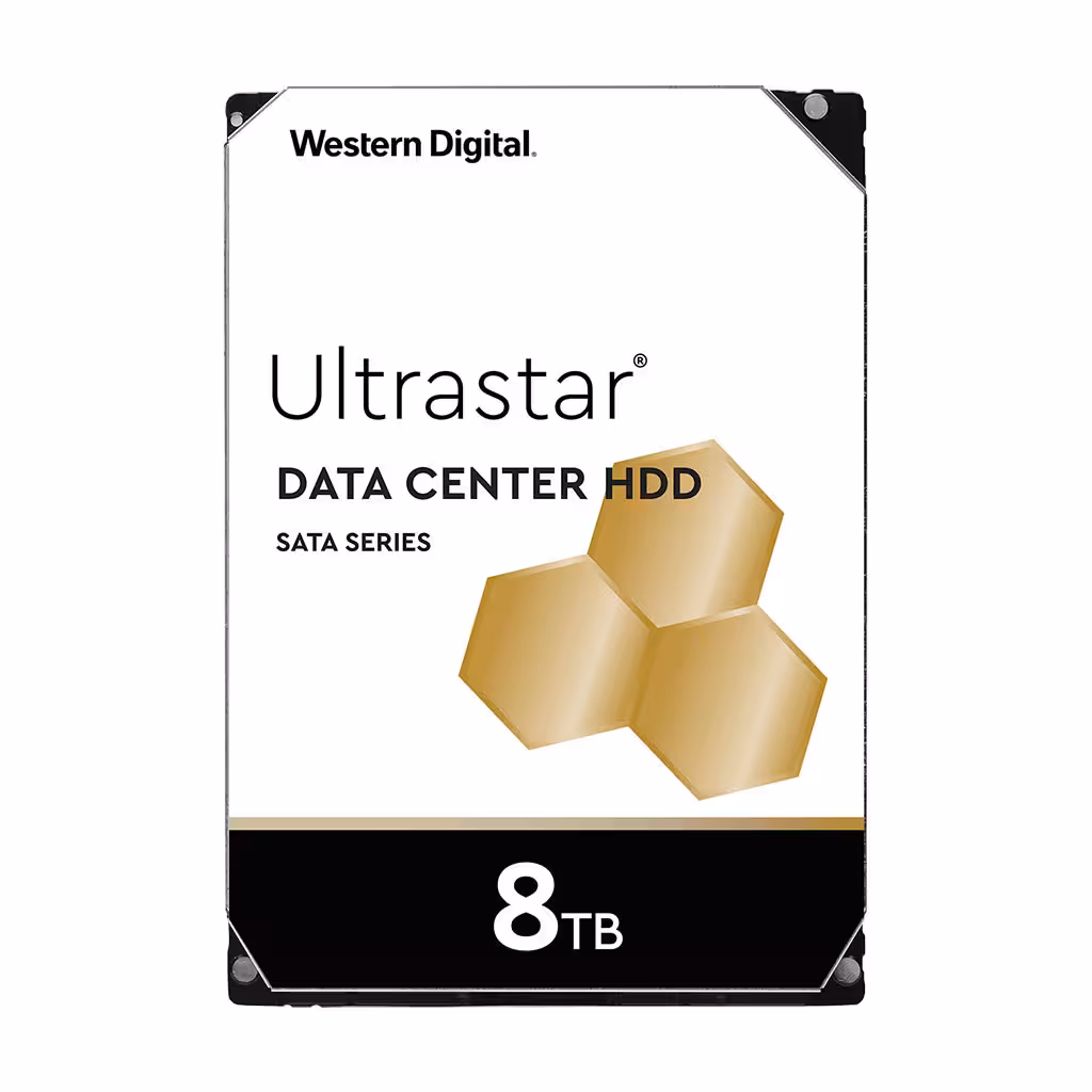 هارد دیسک اینترنال وسترن دیجیتال مدل Ultrastar ظرفیت 8 ترابایت
