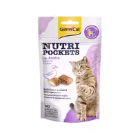 تشویقی گربه بالغ مدل Nutri Packet مولتی ویتامین اردک 60 گرمی برند Gim Cat جیم کت