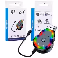 فرستنده گیرنده صدا بلوتوثی LED دار Q2
