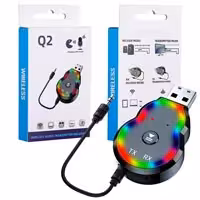فرستنده گیرنده صدا بلوتوثی LED دار Q2