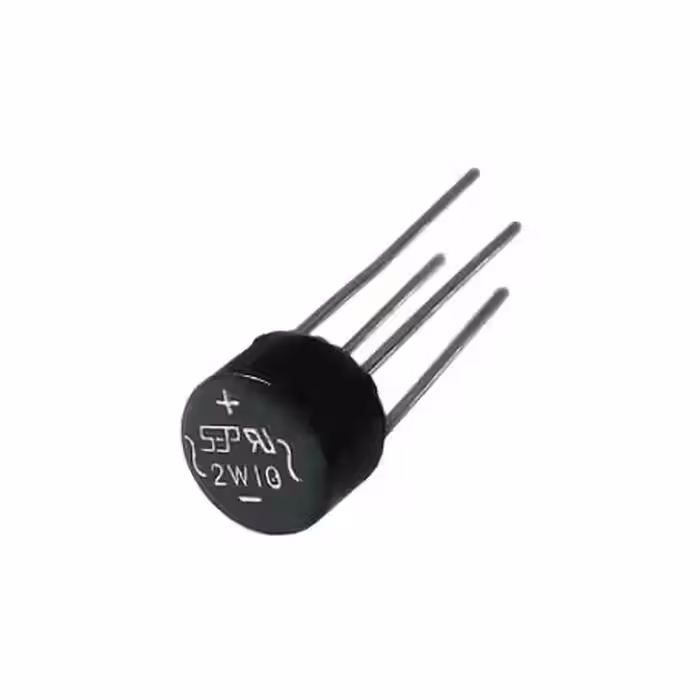 پل دیود گرد 2 آمپر 2W10 (اورجینال)