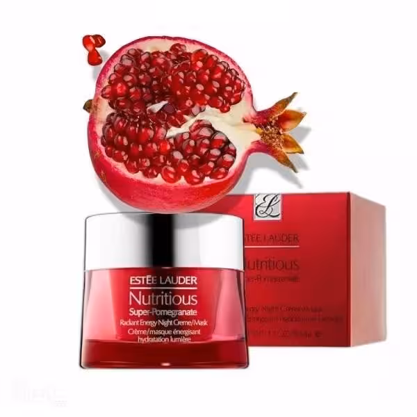 کرم مرطوب کننده وابرسان انار استی لادر مدل NUTRITIOUS Estee Lauder Nutritious Super Pomegranate