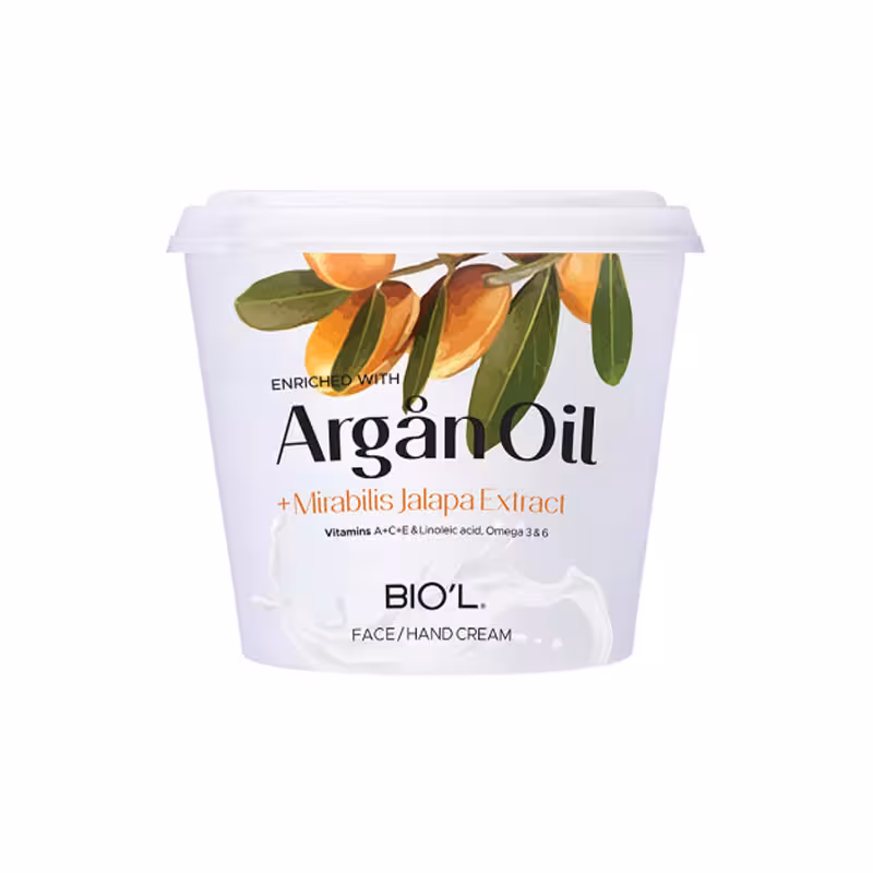 کرم دست و صورت بیول مدل Argan Oil حجم 250 میلی لیتر