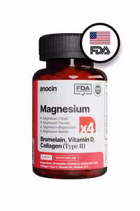 قرص منیزیوم anocin مدل MAGNEZYUM X4 بسته 30 عددی