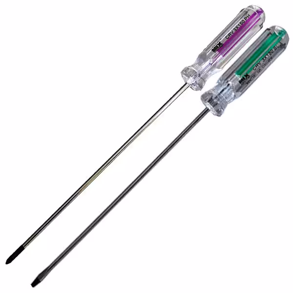پیچ گوشتی چهارسو و دو سو میکس مدل HT - 003150 مجموعه دوعددی | کالا مکس