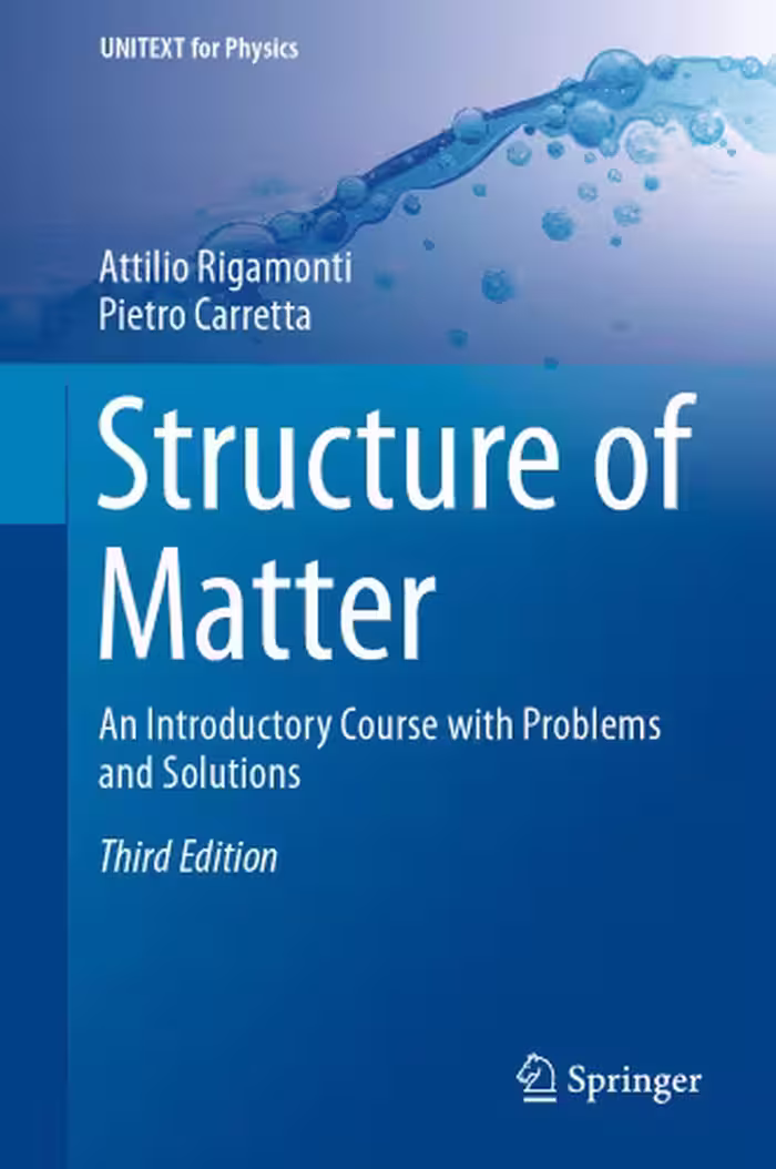خرید و دانلود نسخه کامل کتاب Structure of Matter: An Introductory Course with Problems and Solutions