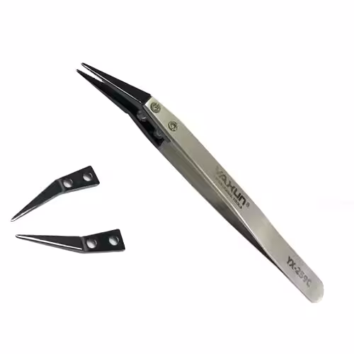 قیمت و خرید پنس سر کج YX 259C Tweezer