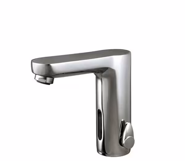 شیر روشویی الکترونیک مدل مریت برق و باطری (کروم) KWC