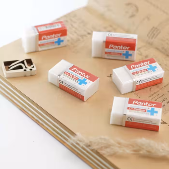 پاک کن آنتی باکتریال کوچک پنتر PANTER Anti bacterial soft plus eraser