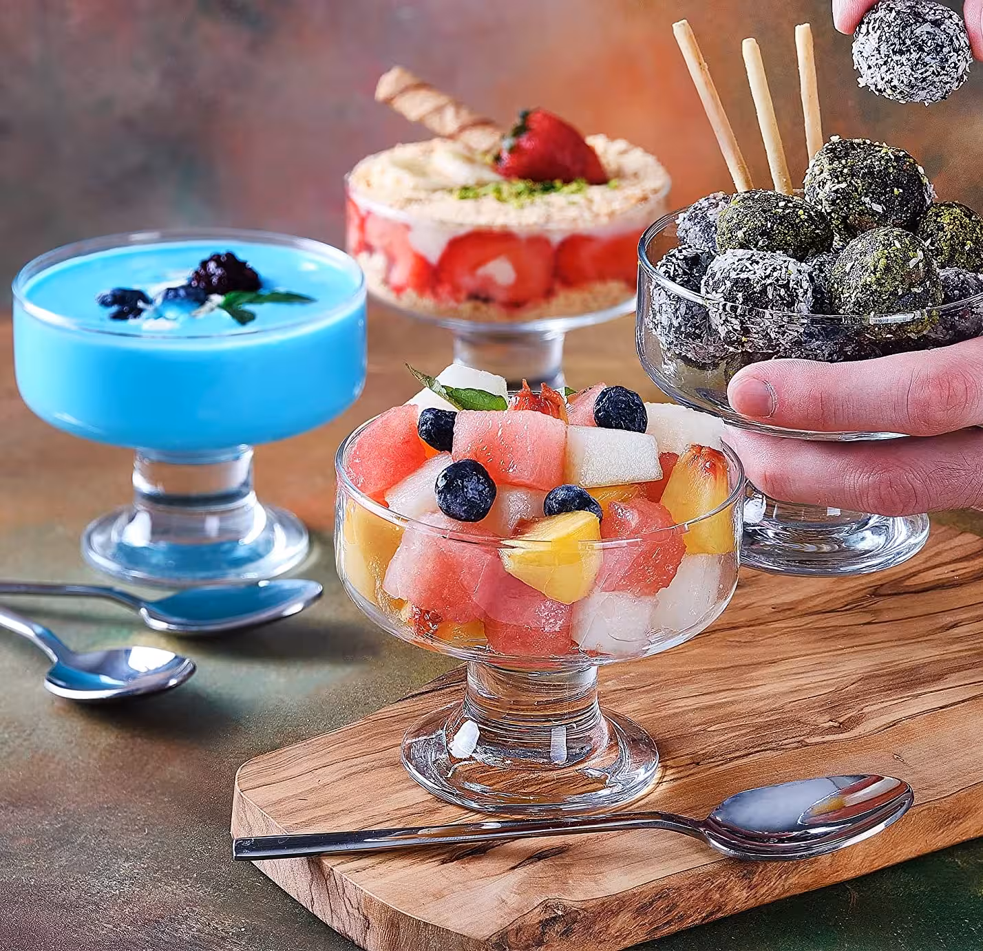 ست 6 عددی بستنی خوری پاشاباغچه طرح آیسول مدل 41016