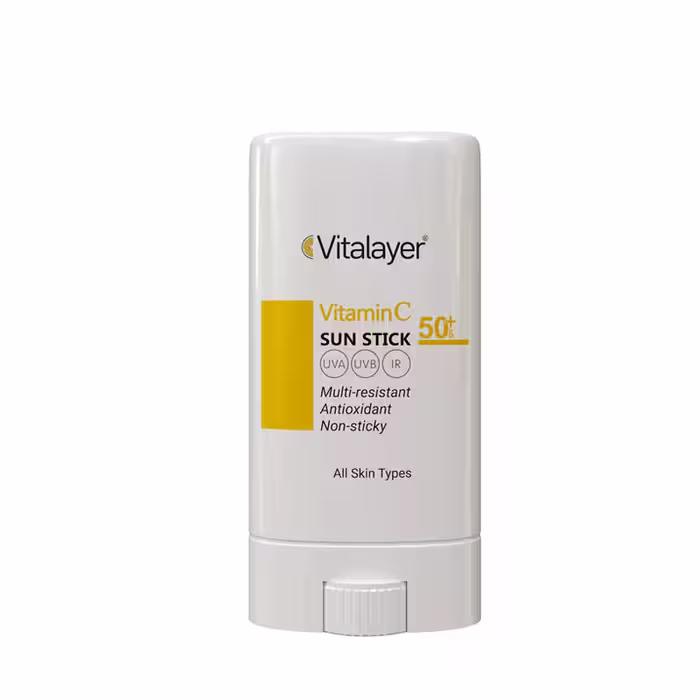 ضد آفتاب استیکی ویتالایر مدل ویتامین سی SPF50 مناسب انواع پوست