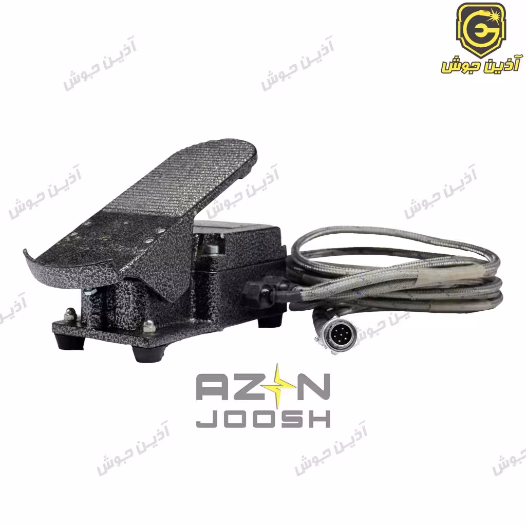 پدال پایی مخصوص دستگاه  DIGI TIG 401 بومی سازی شده با ولوم 10 کیلو و کانکتور اتصال