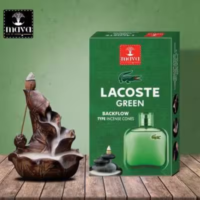عود خوشبو کننده آبشاری مایا مدل لاگوست سبزgreen Lacoste