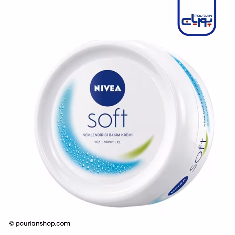 کرم مرطوب کننده دست و بدن نیوا سافت حجم 300میل - NIVEA SOFT