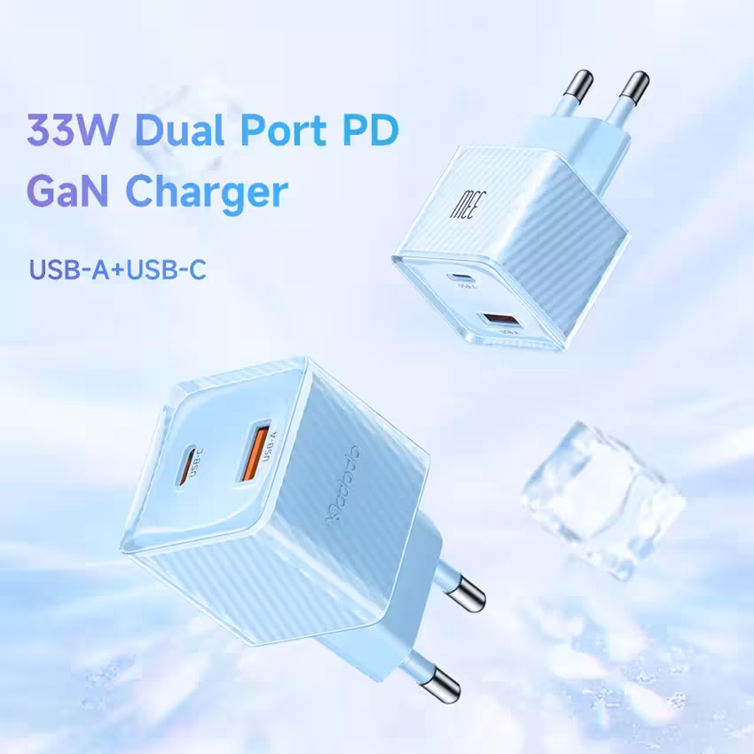 شارژر دیواری 33 وات مک دودو مدل GaN PD