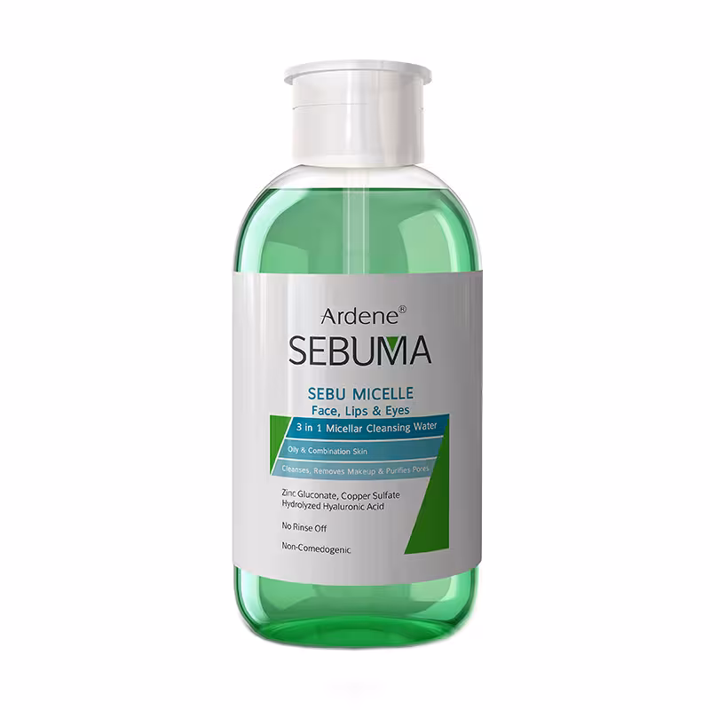 قیمت و خرید محلول میسلار پاک کننده صورت 3 در 1 آردن سری سبوما مدل Sebu Micelle حجم 500 میل - پوست کالا