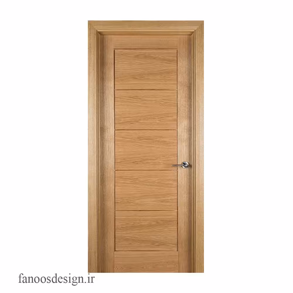 درب چوبی اتاق با قاب کلاسیک کد 4411