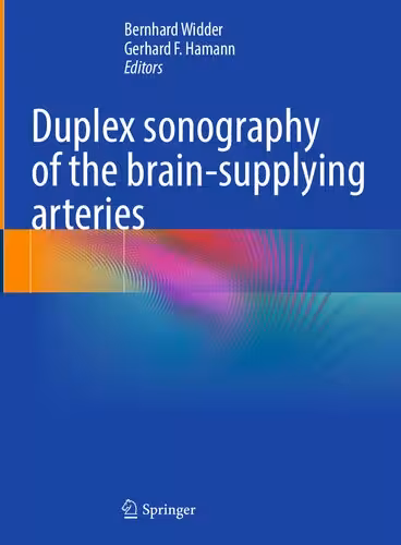 خرید و دانلود نسخه کامل کتاب Duplex sonography of the brain-supplying arteries