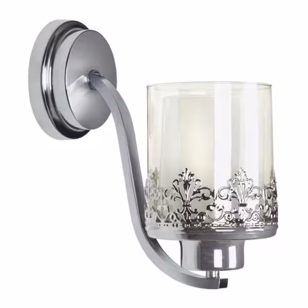 چراغ دیواری چشمه نور مدل N2663/1-C کروم