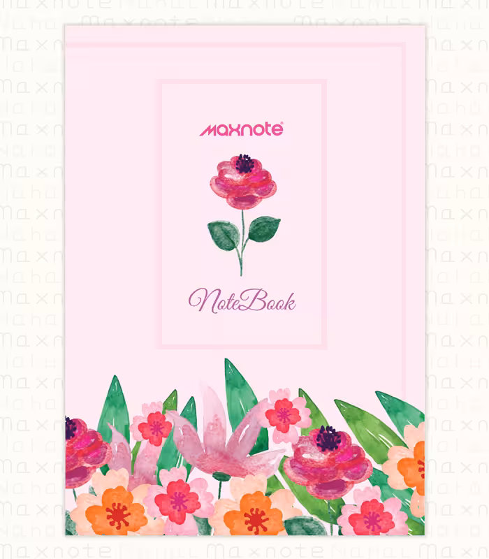 دفتر 60 برگ سیمی  کد 9610.طرح 1