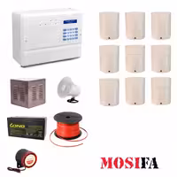 پکیج دزدگیر اماکن فایروال F10 مدل FPR9