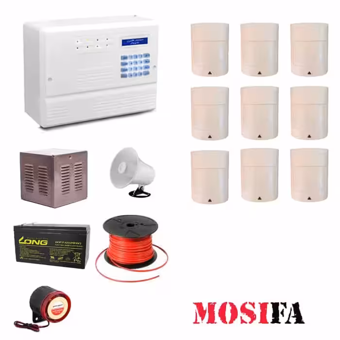 پکیج دزدگیر اماکن فایروال F10 مدل FPR9