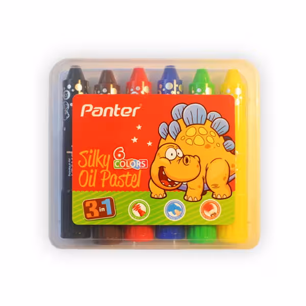 پاستل روغنی ابريشمی پنتر 6رنگPanter