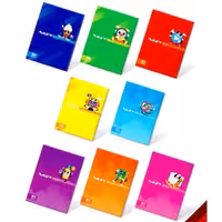 دفتر80برگ وزیری تک سیم مجلد کلاسیک عرش کد139