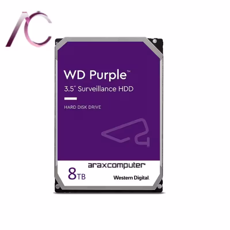 هارد دیسک وسترن دیجیتال مدل WD PURPLE WD84PURZ 8TB