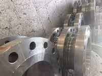 فلنج گلودار 10 اینچ استنلس استیل ریس فیس رده 20 کلاس 300  B16.5 از جنس  A SA182/F316